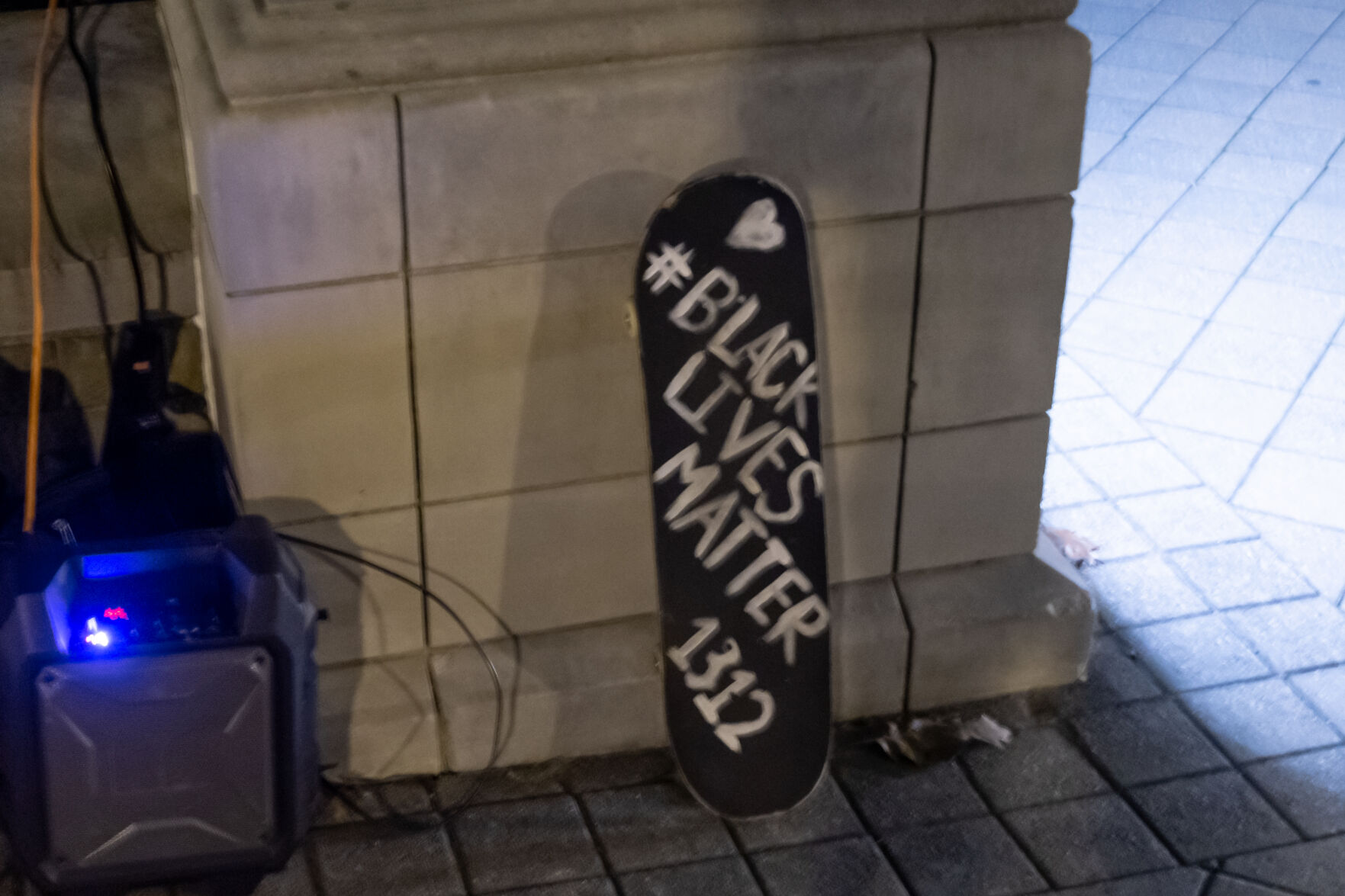 11/19/20 Hovde Sit-ins, Skateboard